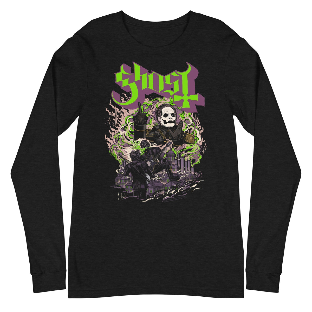 MerchMoment - Ghost - Don't Look Back Long Sleeve T-Shirt -