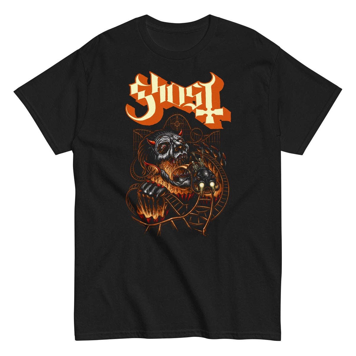 Ghost - Downward Path T-Shirt - Black