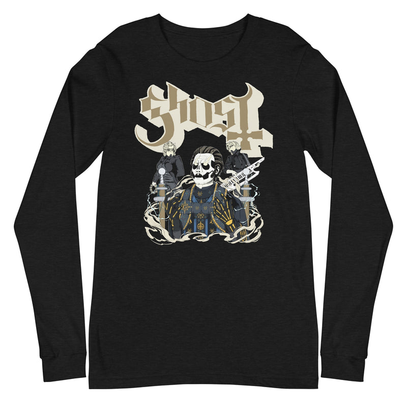 Ghost - Electric Daisy Long Sleeve T-Shirt - Black