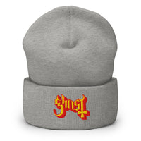 MerchMoment - Ghost Embroidered Beanie -