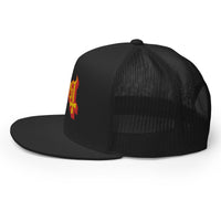 MerchMoment - Ghost Embroidered Logo Trucker Hat -