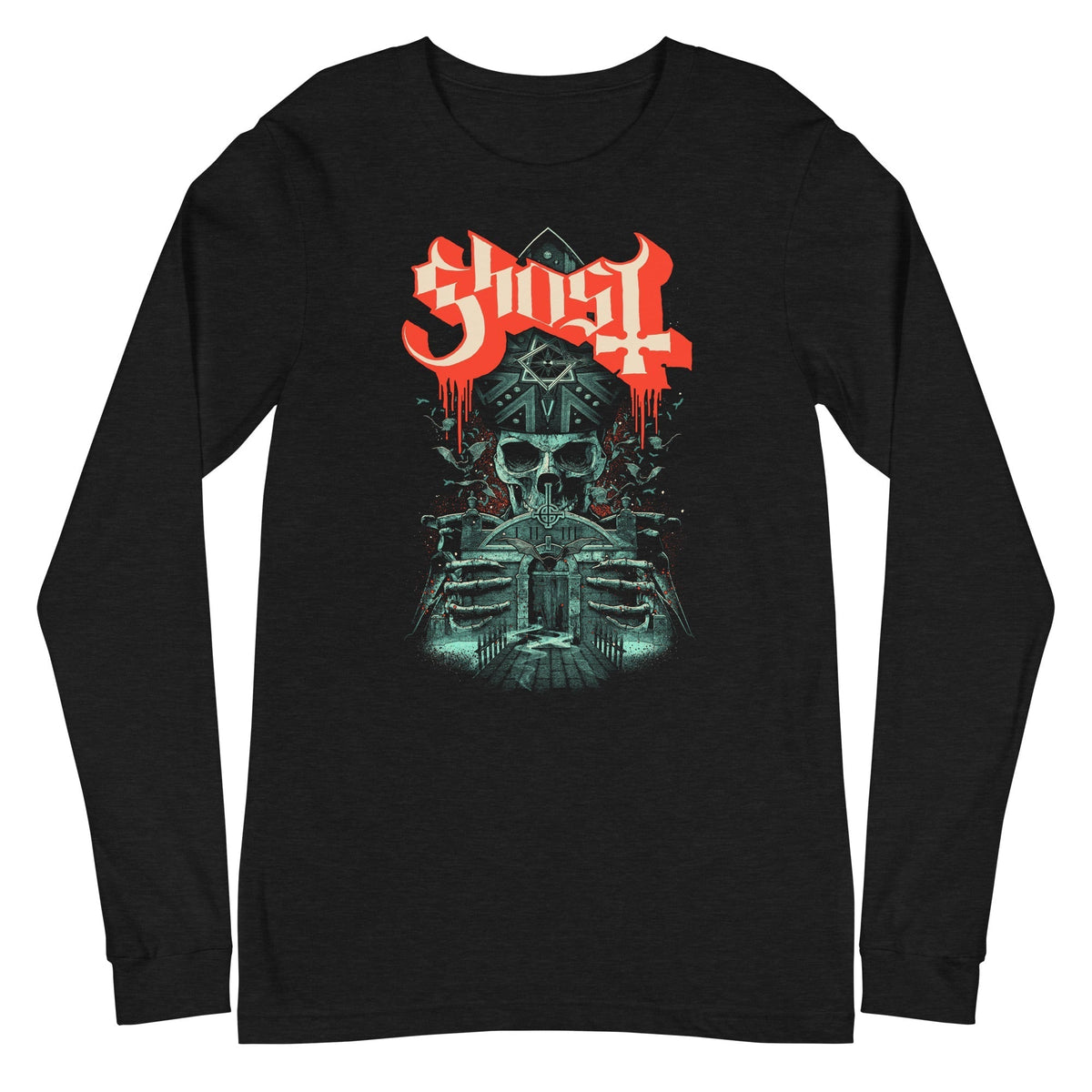 Ghost - Enter Alone Long Sleeve T-Shirt - Black