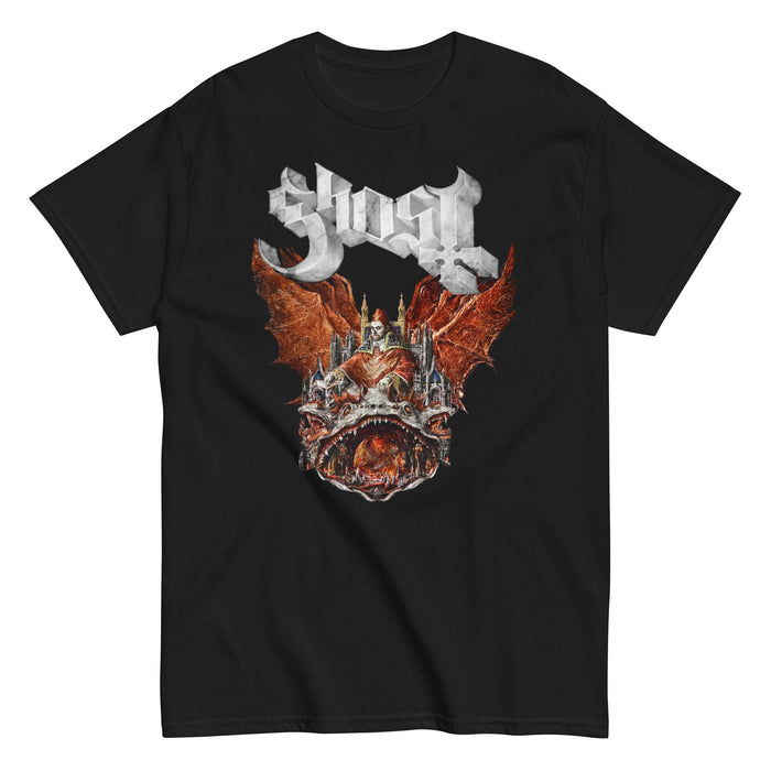 Ghost - Gilded Logo T-Shirt - Black