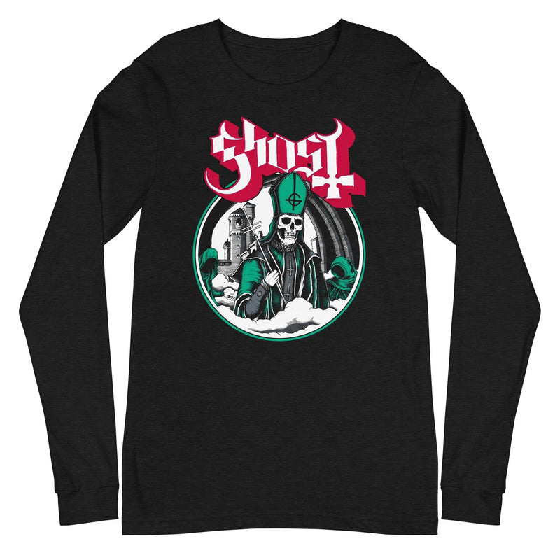 Ghost - Green With Envy Long Sleeve T-Shirt - Black