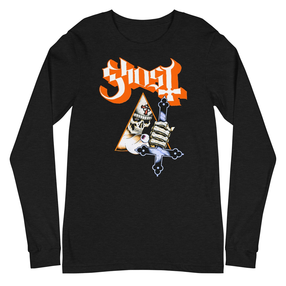 MerchMoment - Ghost - Hands Up Long Sleeve T-Shirt -