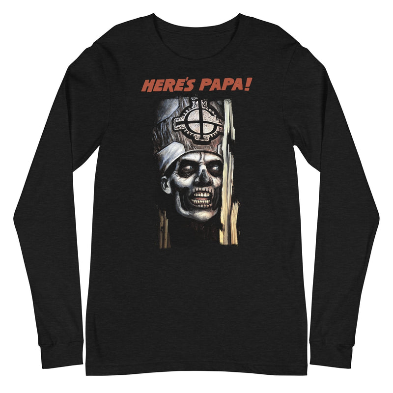 Ghost - Here's Papa Long Sleeve T-Shirt - Black