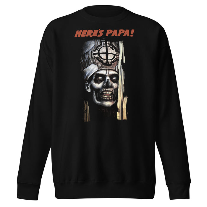 Ghost - Here's Papa Sweatshirt - Black