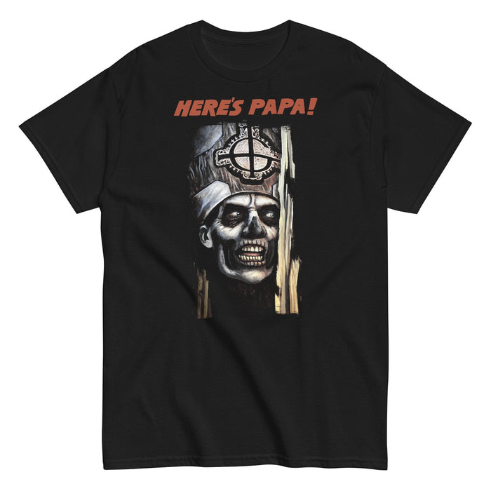 Ghost - Here's Papa T-Shirt - Black