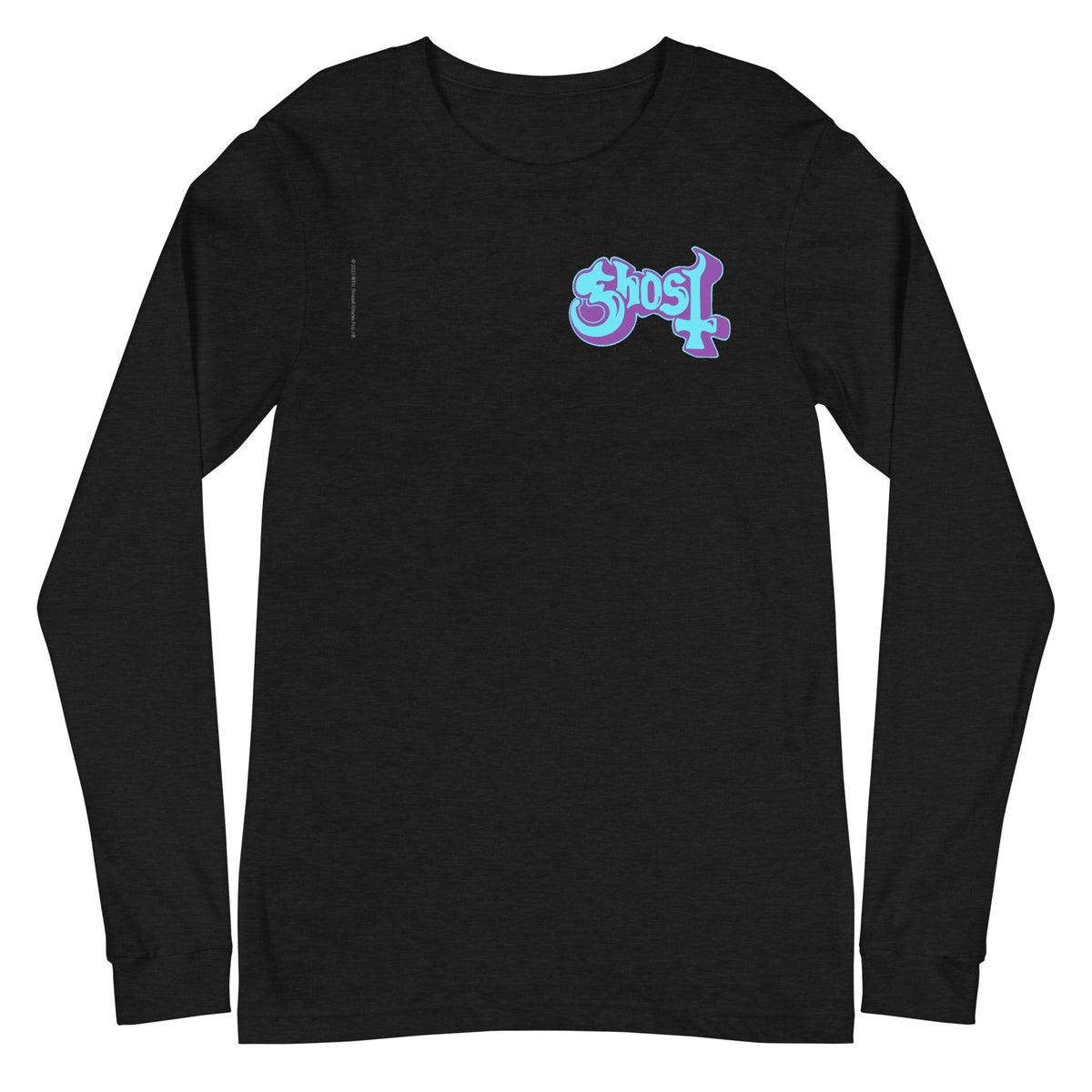 Ghost - Left Chest Logo Long Sleeve T-Shirt - Black