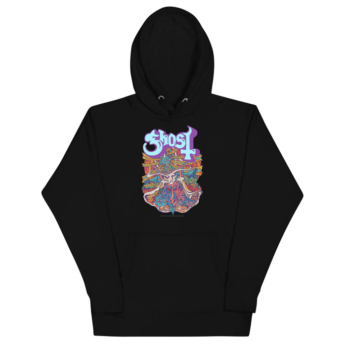 Ghost - Neon Blur Hoodie - Black