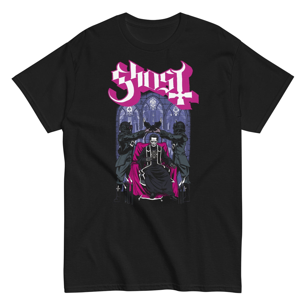 Ghost - Pray for Us T-Shirt - Black