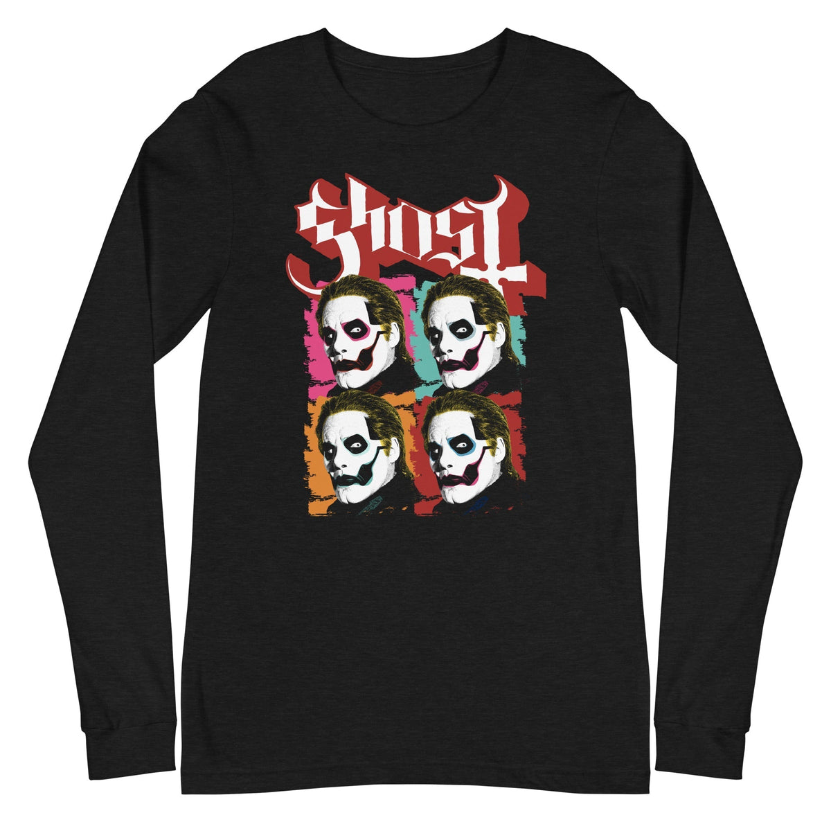 Ghost - Quattro Long Sleeve T-Shirt - Black