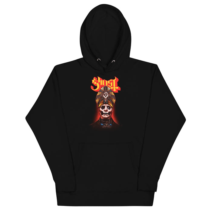 Ghost - Red Glow Hoodie - Black