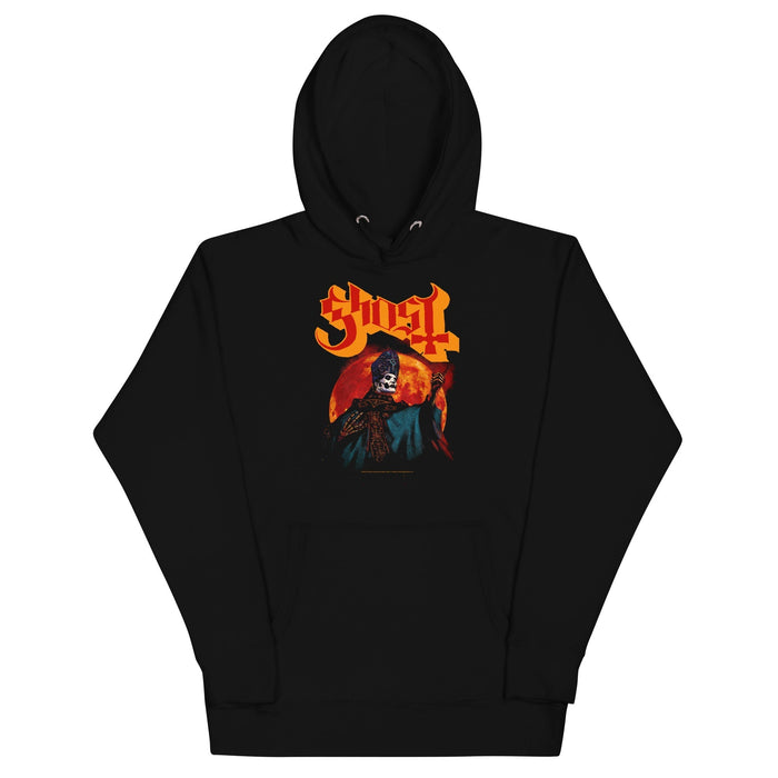 Ghost - Red Moon Hoodie - Black