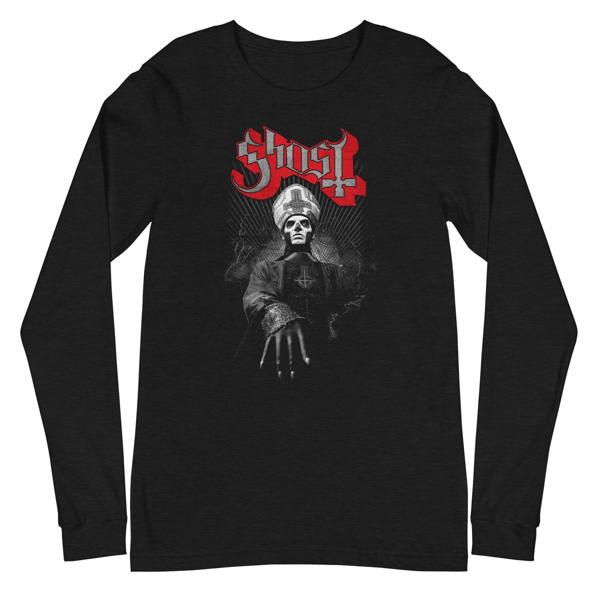 Ghost - Silveresque Long Sleeve T-Shirt - Black