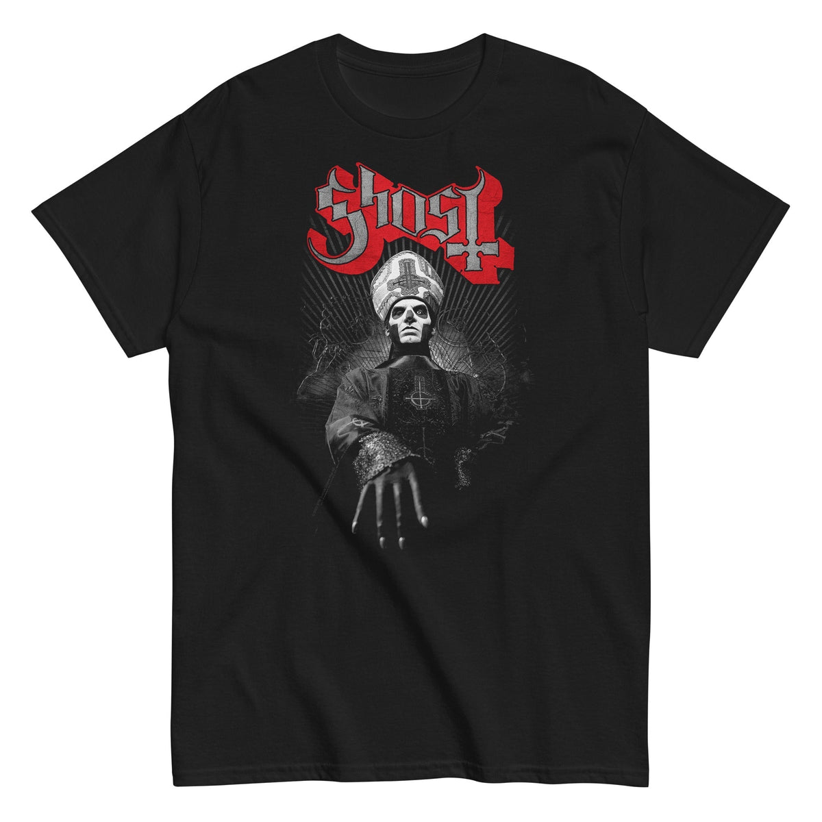 Ghost - Silveresque T-Shirt - Black