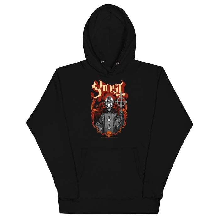 Ghost - Skull and Robes Hoodie - Black