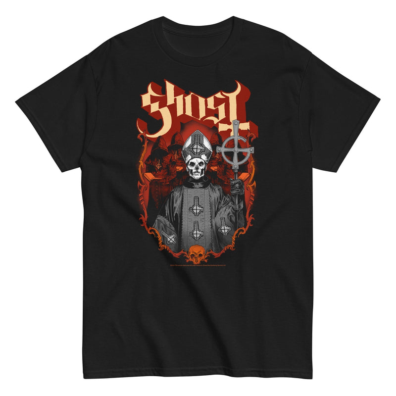 Ghost - Skull and Robes T-Shirt - Black