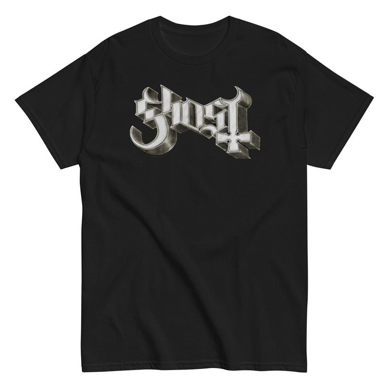 Ghost - Sliver Logo T-Shirt - Black