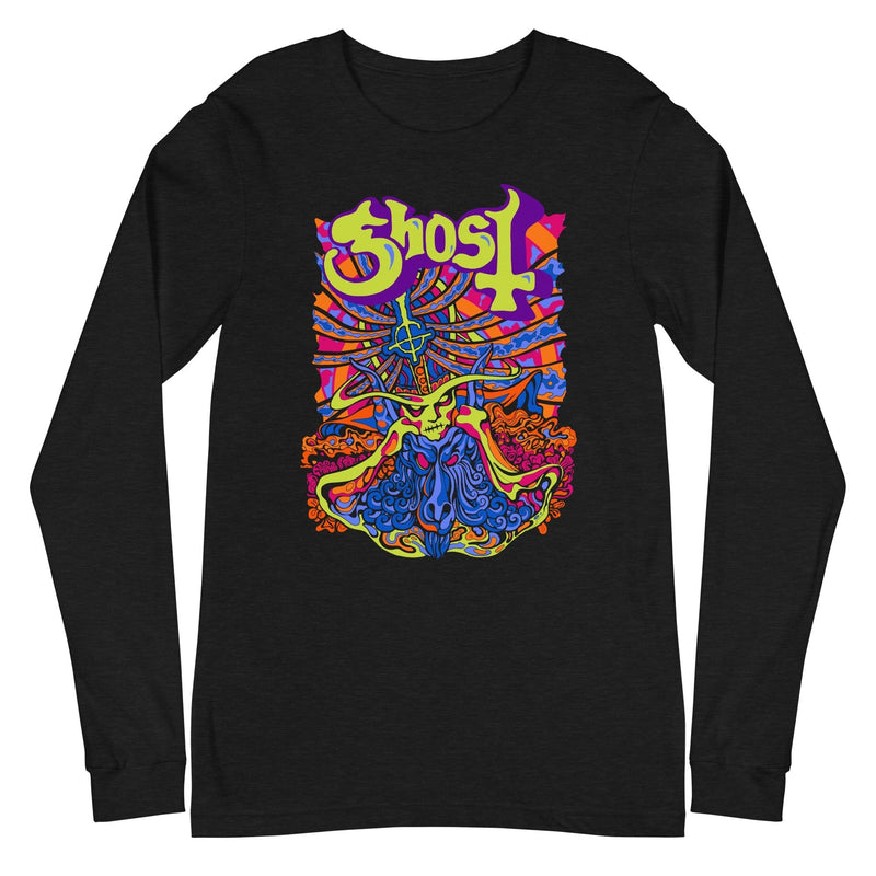 MerchMoment - Ghost - Stained Glass Long Sleeve T-Shirt -