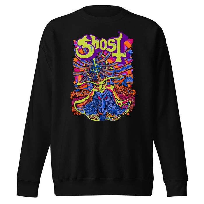 Ghost - Stained Glass Sweatshirt - Black