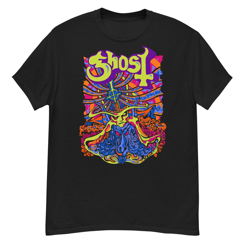 Ghost - Stained Glass T-Shirt - Black