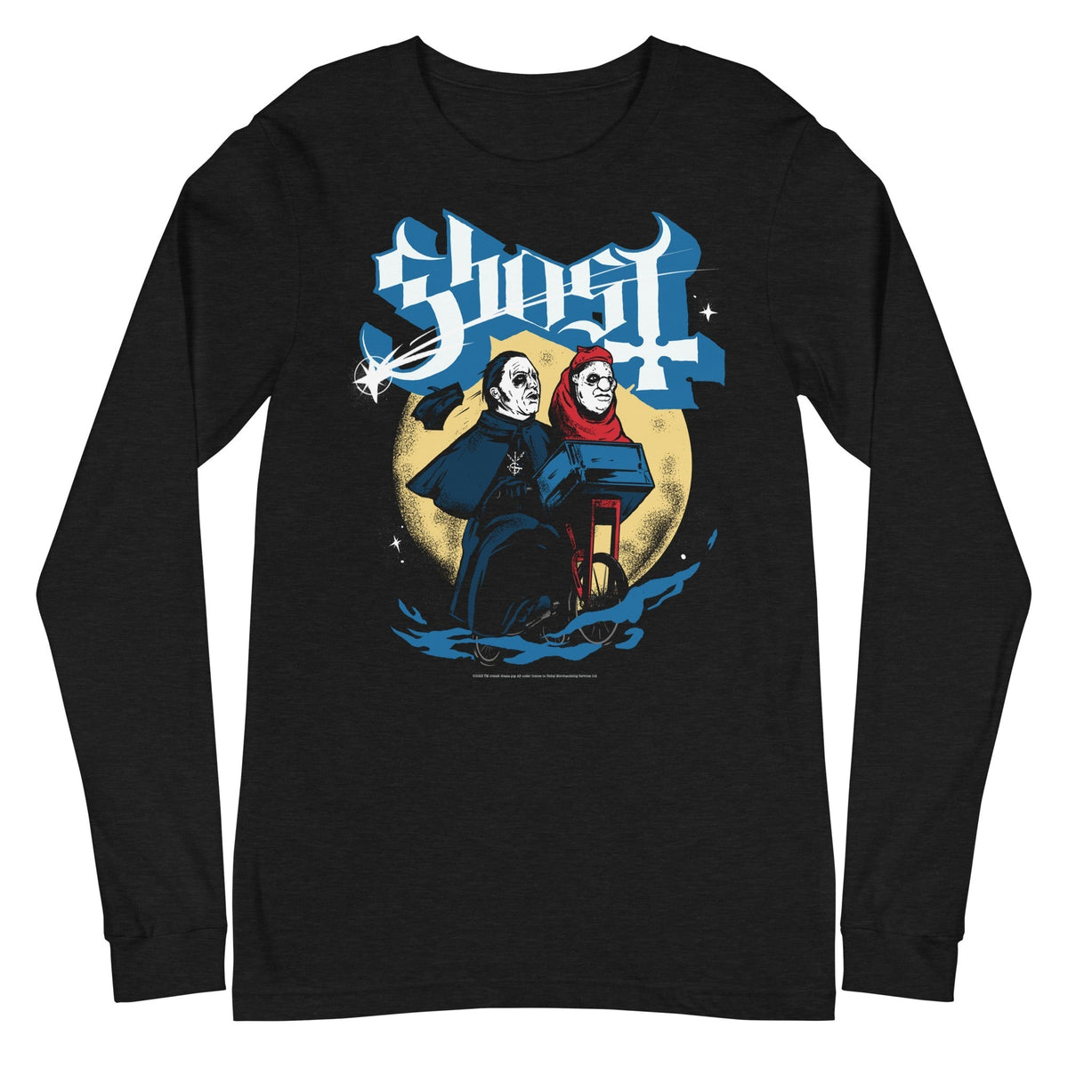 Ghost - Two Headed Monster Long Sleeve T-Shirt - Black