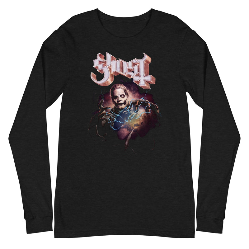 Ghost - World Logo Long Sleeve T-Shirt - Black