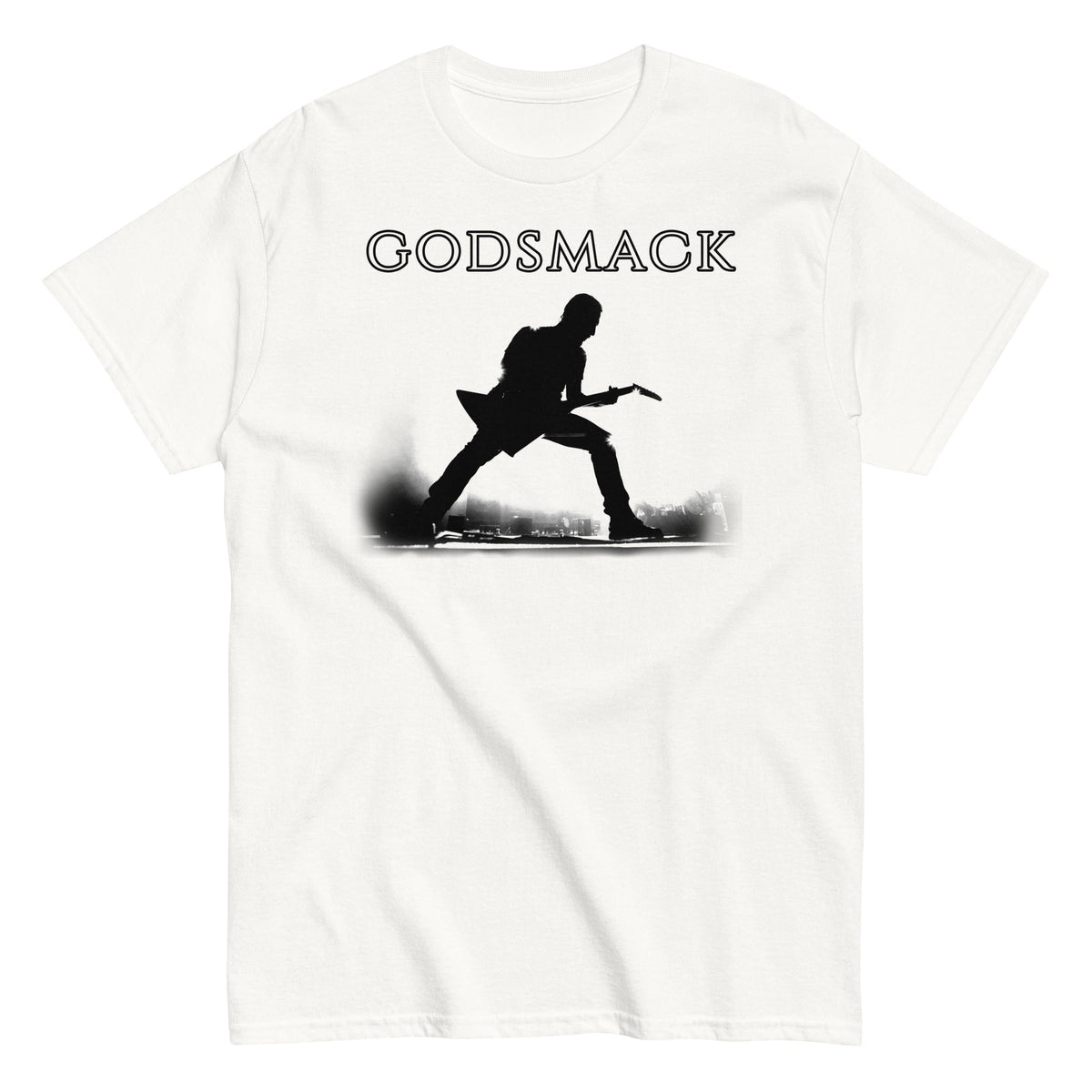 Godsmack - Lean In Sillouhete T-Shirt - White