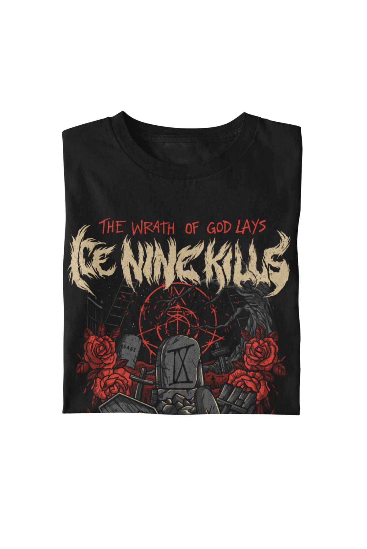 MerchMoment - Ice Nine Kills - Beneath This Soil T-Shirt - Black