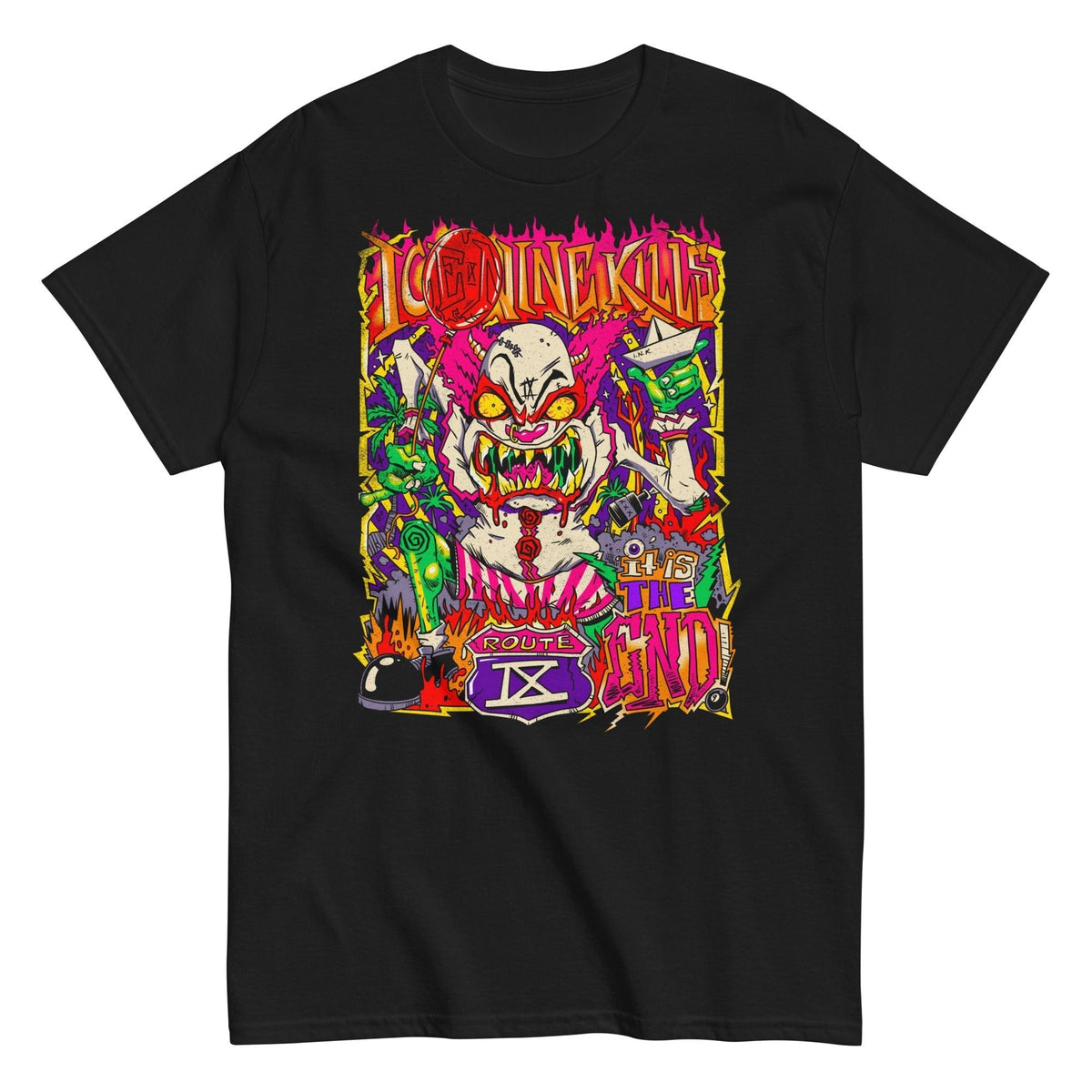 Ice Nine Kills - Clowns Kill T-Shirt - Black