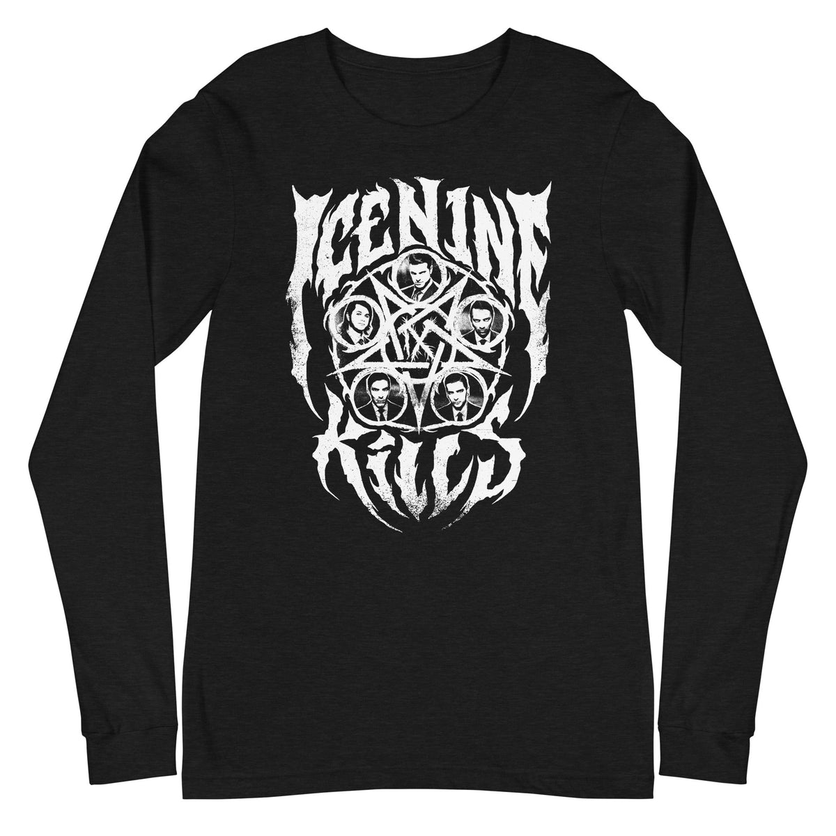 Ice Nine Kills - Fictional Substance Long Sleeve T-Shirt - Black