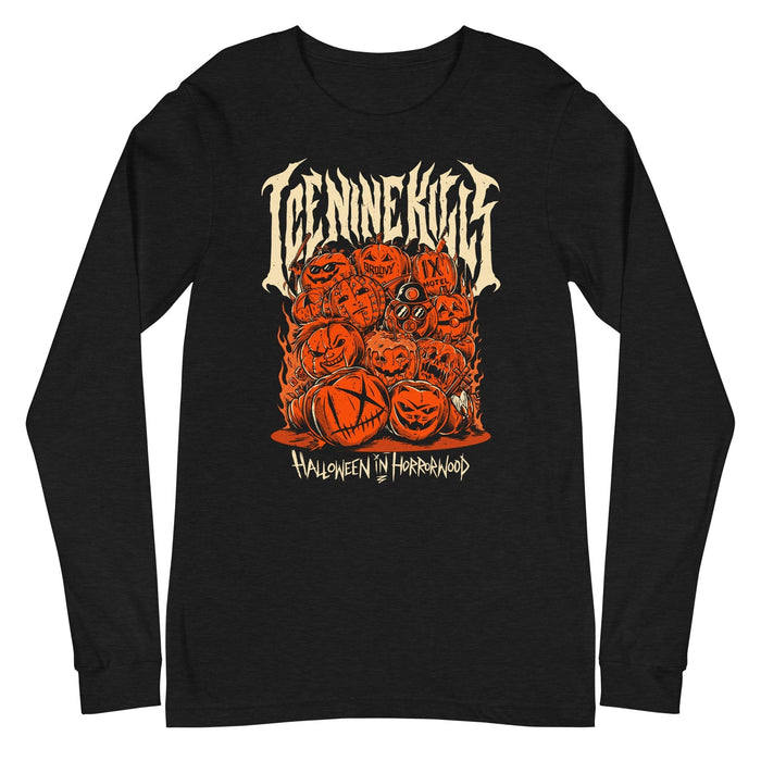 Ice Nine Kills - Halloween Horrorwood Long Sleeve T-Shirt - Black