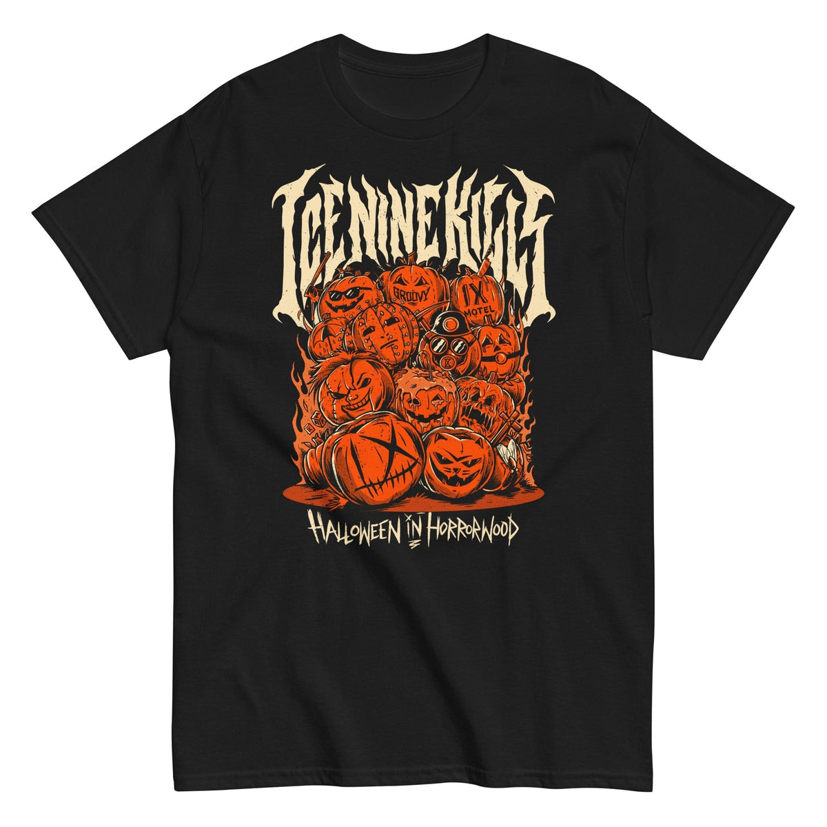 Ice Nine Kills - Halloween Horrorwood T-Shirt - Black