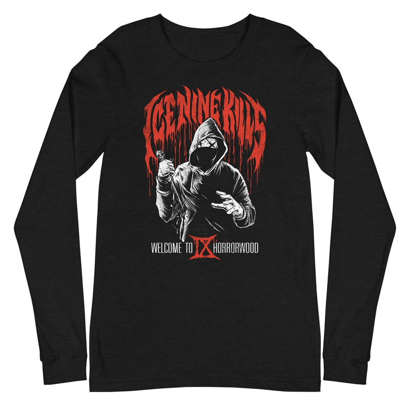 MerchMoment - Ice Nine Kills - IX Horrorwood Long Sleeve T-Shirt -