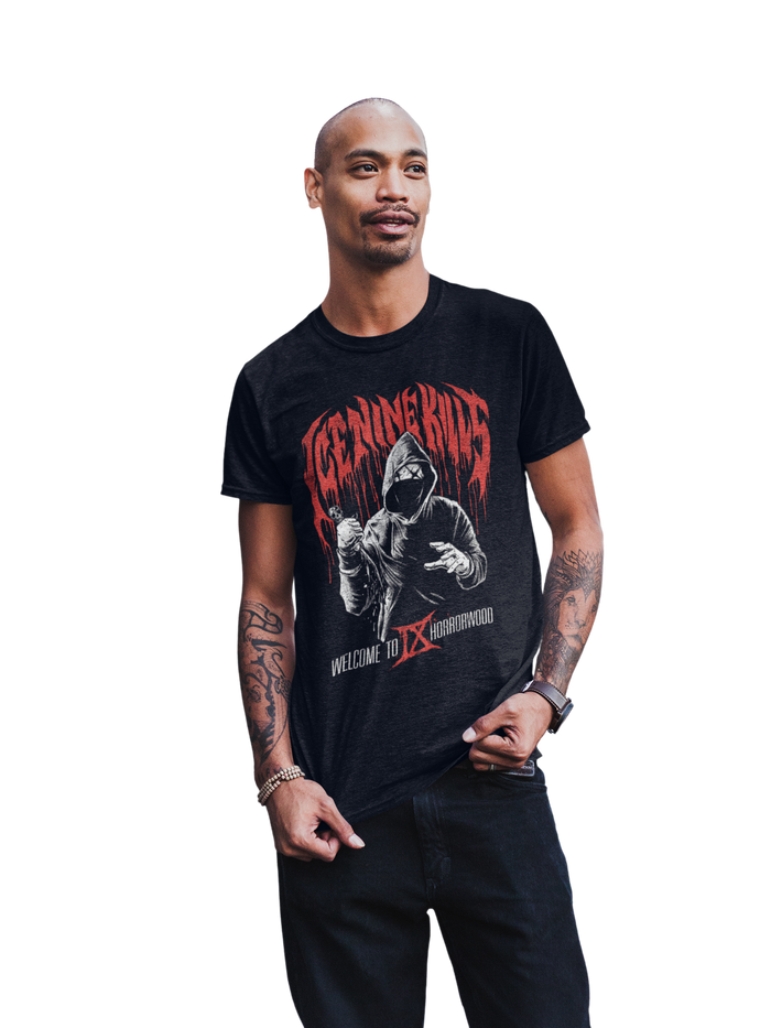 Ice Nine Kills - IX Horrorwood T-Shirt - Black