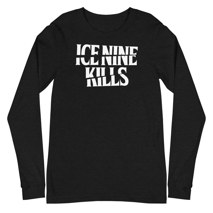 Ice Nine Kills - Slash Logo Long Sleeve T-Shirt - Black