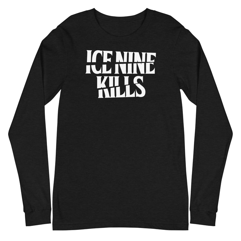 Ice Nine Kills - Slash Logo Long Sleeve T-Shirt - Black