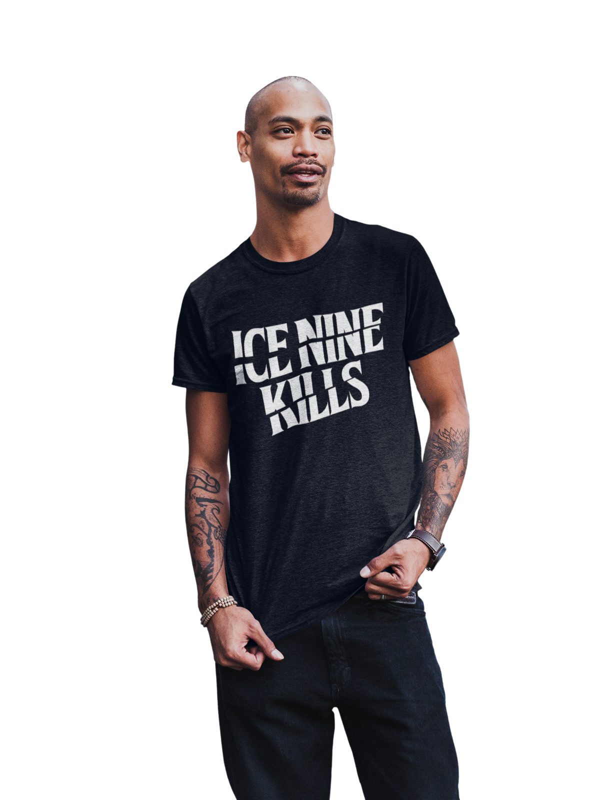 Ice Nine Kills - Slash Logo T-Shirt - Black