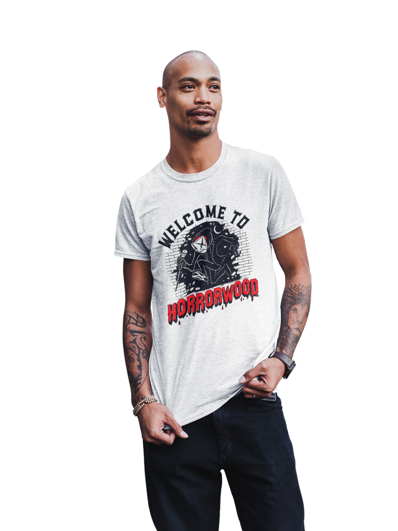 Ice Nine Kills - Welcome to Horrorwood T-Shirt - White