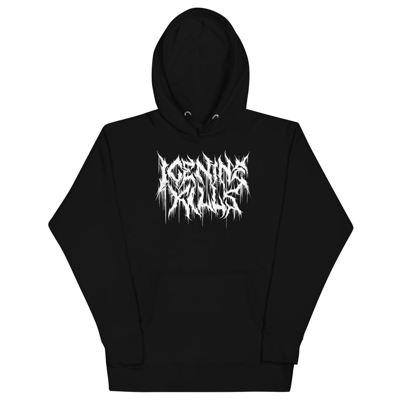 Ice Nine Kills - White Drip Logo Hoodie - Black