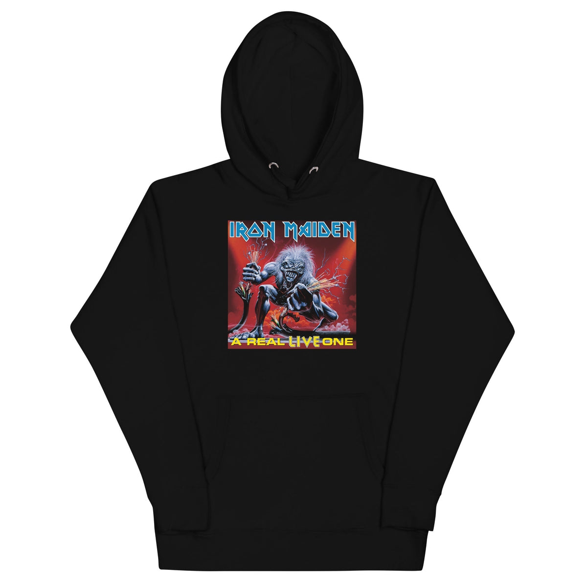 Iron Maiden - A Real Live One Hoodie - Black