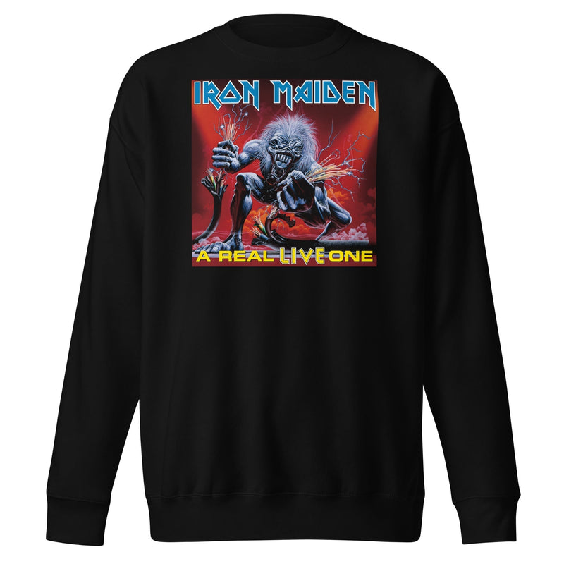 Iron Maiden - A Real Live One Sweatshirt - Black