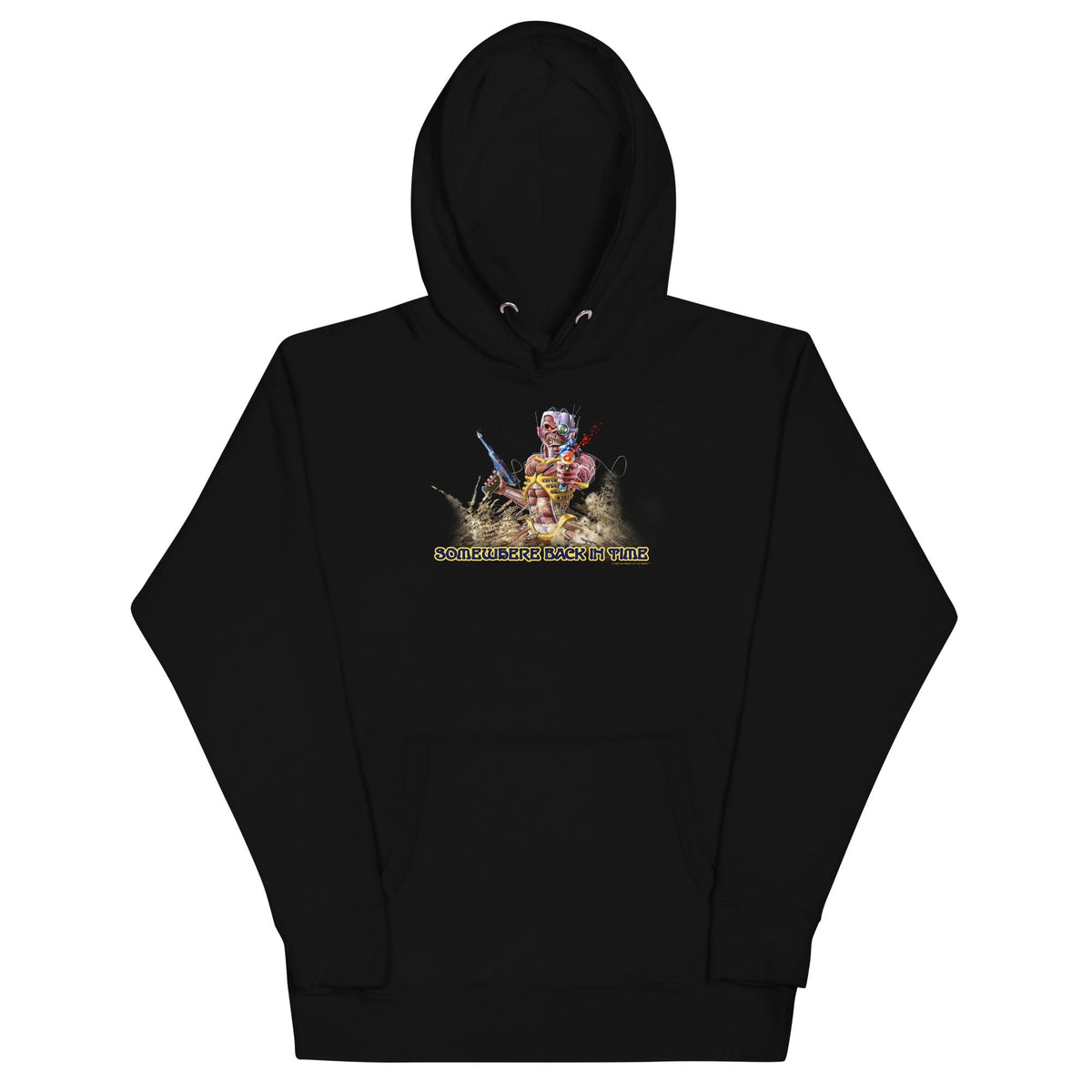 Iron Maiden - Back in Time Hoodie - Black