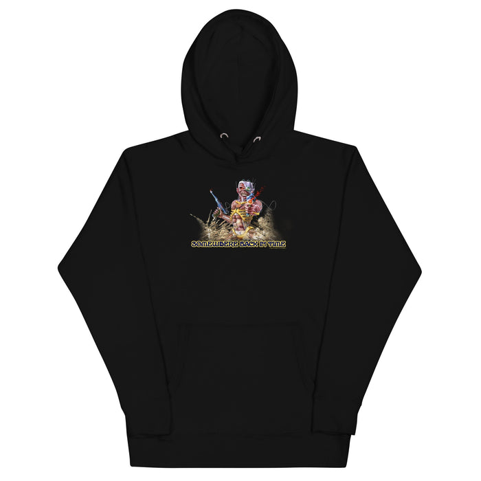 Iron Maiden - Back in Time Hoodie - Black