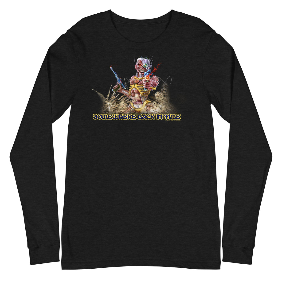 Iron Maiden - Back in Time Long Sleeve T-Shirt - Black