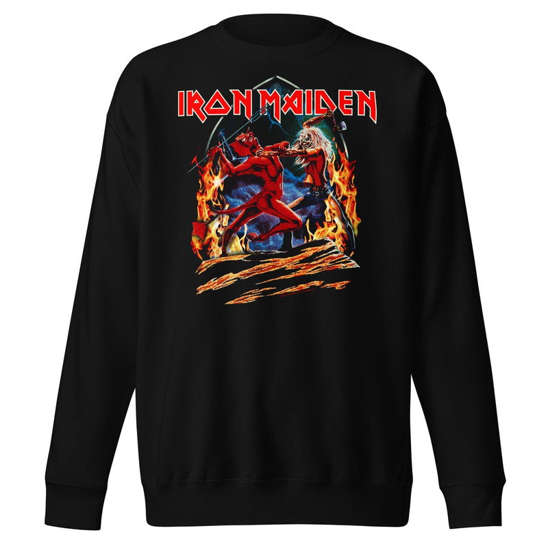 Iron Maiden - Devil Battle Sweatshirt - Black