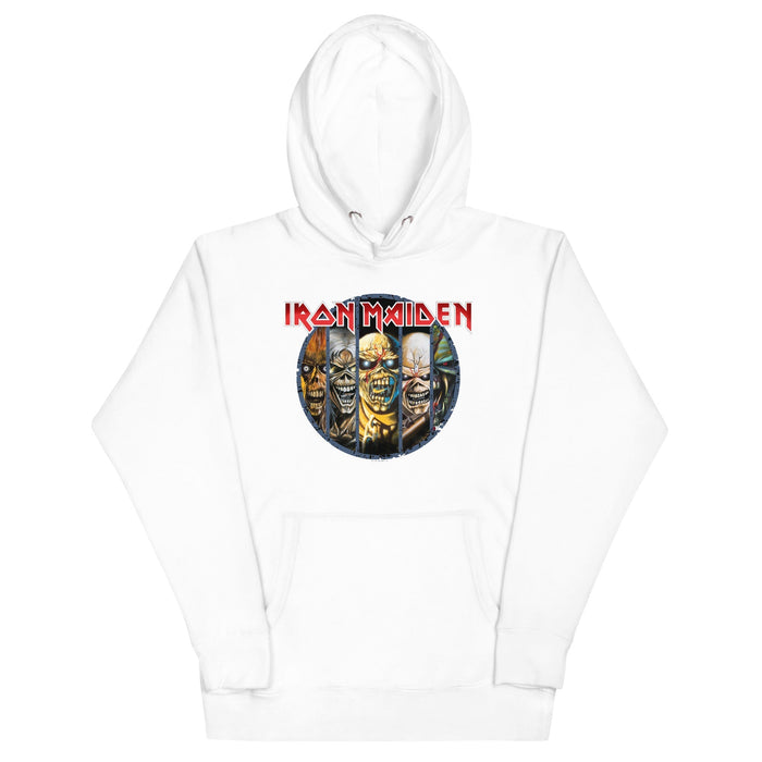 Iron Maiden - Eddies Hoodie - White