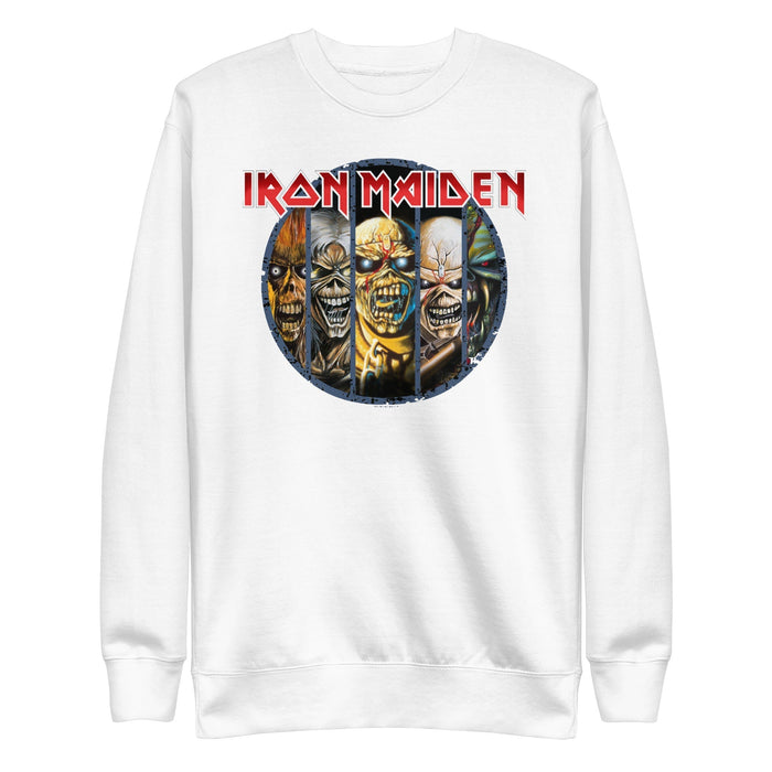 Iron Maiden - Eddies Sweatshirt - White