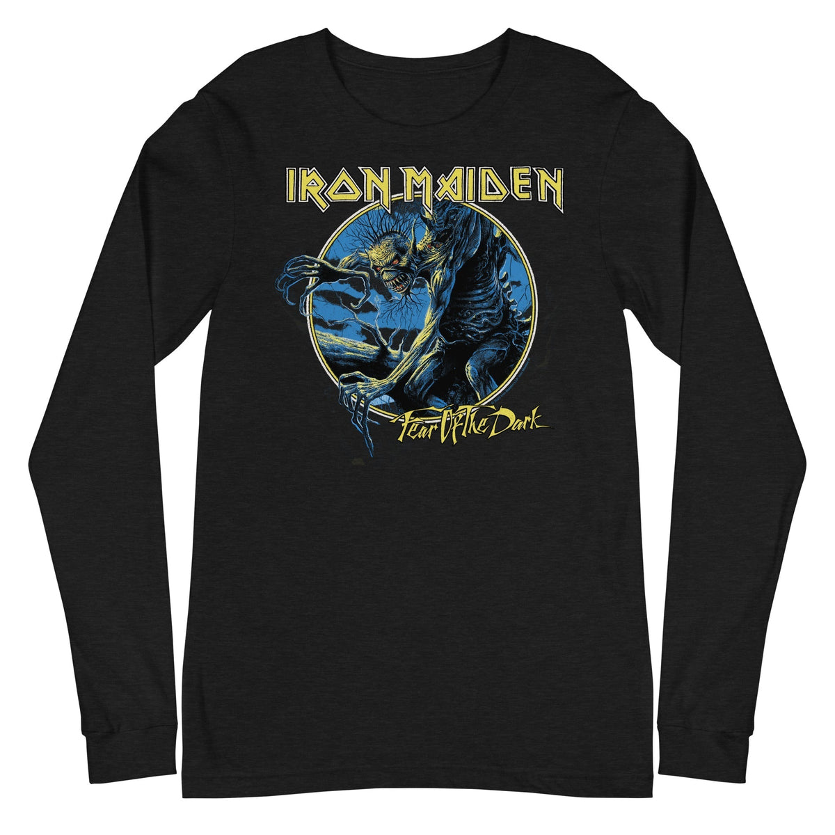 Iron Maiden - Fear of the Dark Long Sleeve T-Shirt - Black